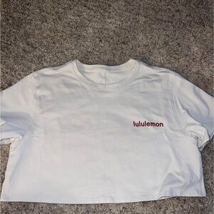 lululemon athletica White Crop Top